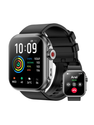 Smart Watch for Men Women, 1000mAh Battery 100-Day Standby Time